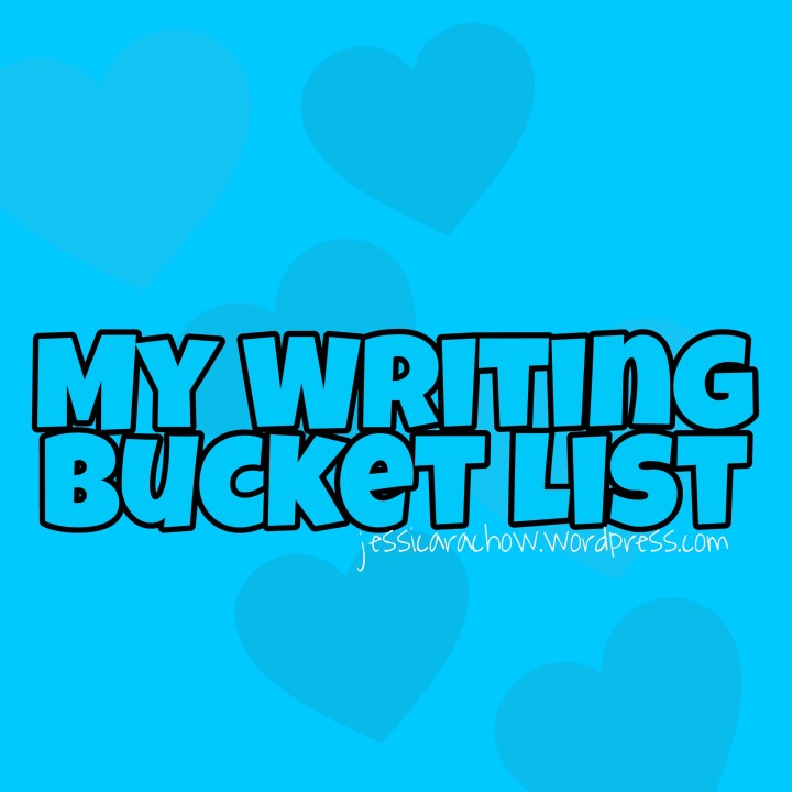 My Writing Bucket List