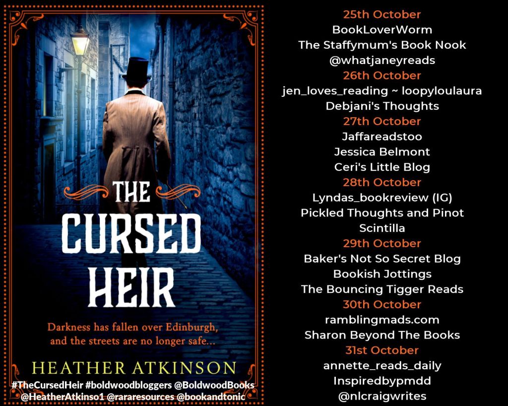 #BLOGTOUR | The Cursed Heir – Heather Atkinson @HeatherAtkinso1 @BoldwoodBooks @rararesources @gilbster1000 #TheCursedHeir #boldwoodbloggers