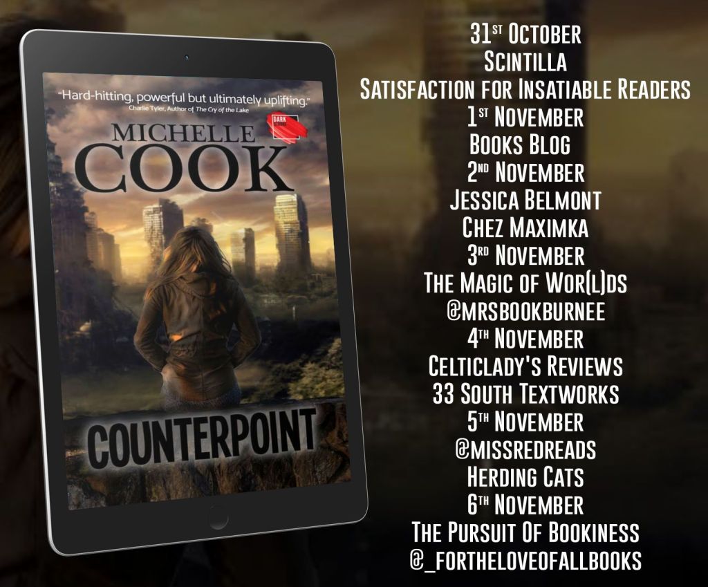 #BLOGTOUR | Counterpoint – Michelle Cook @michellecookwriter @rararesources @gilbster1000 #Counterpoint